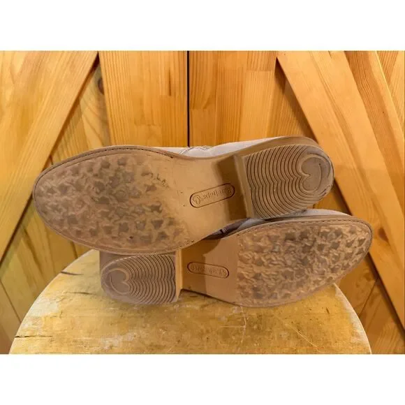 Baretraps Masey ankle booties suede Size 8.5M braided - Picture 6 of 7